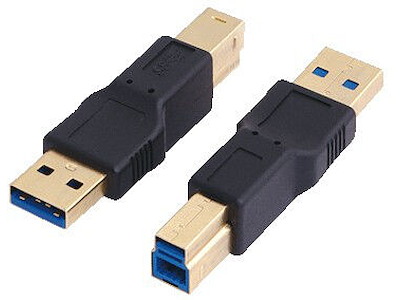 LogiLink USB 3.0 A/B USB 3.0-A USB 3.0-B Sort