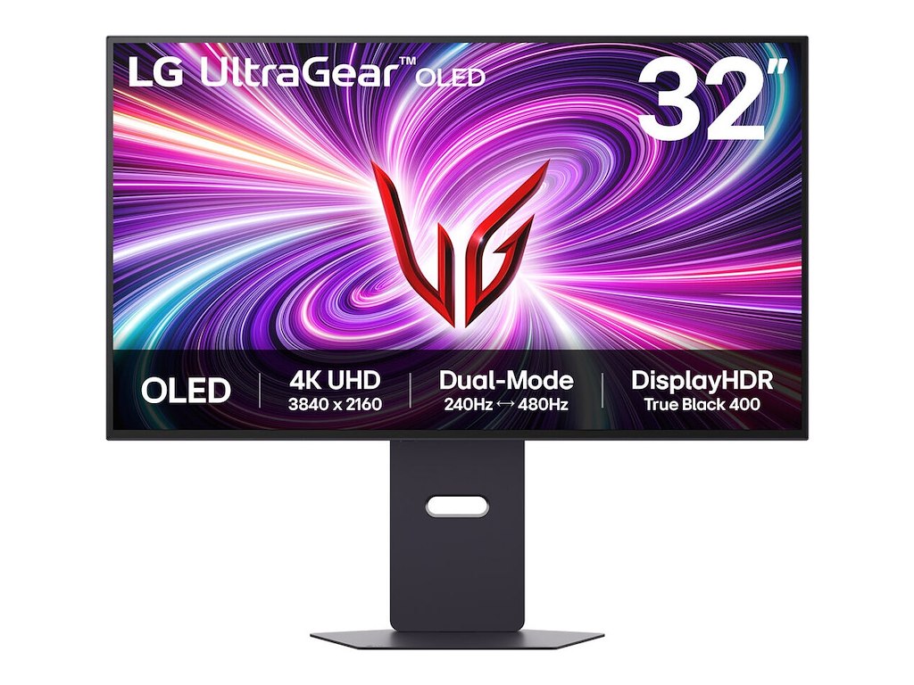 LG 32GS95UV-B computerskærm 81,3 cm (32") 3840 x 2160 pixel 4K Ultra HD OLED Sort