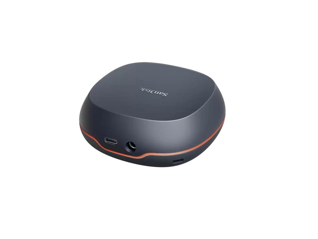 SanDisk SDSSDT40-4T00-EM25 ekstern solid state driver 4 TB USB Type-C 3.2 Gen 2 (3.1 Gen 2) Grå