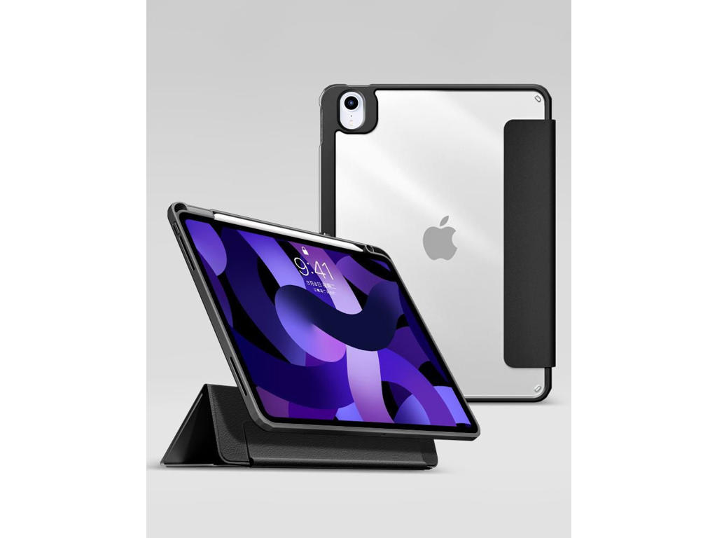 eSTUFF ES68202160-BULK tablet etui 27,7 cm (10.9") Folie Sort