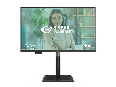 AOC 24P4U computerskærm 60,5 cm (23.8") 1920 x 1080 pixel Fuld HD Sort