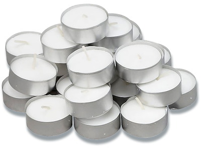 Fyrfadslys, 8 timer, Ø3.9 cm, 100 stk, 