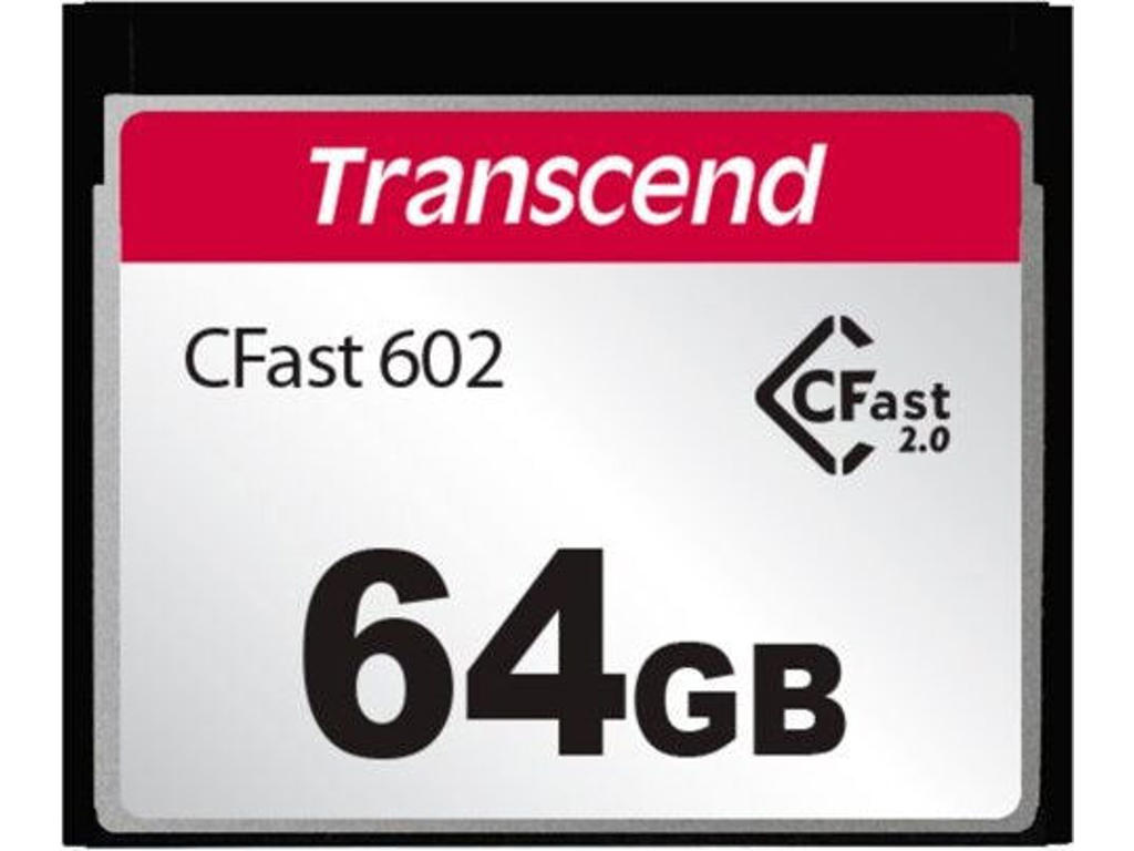 Transcend TS64GCFX602 hukommelseskort 64 GB CFast 2.0 MLC