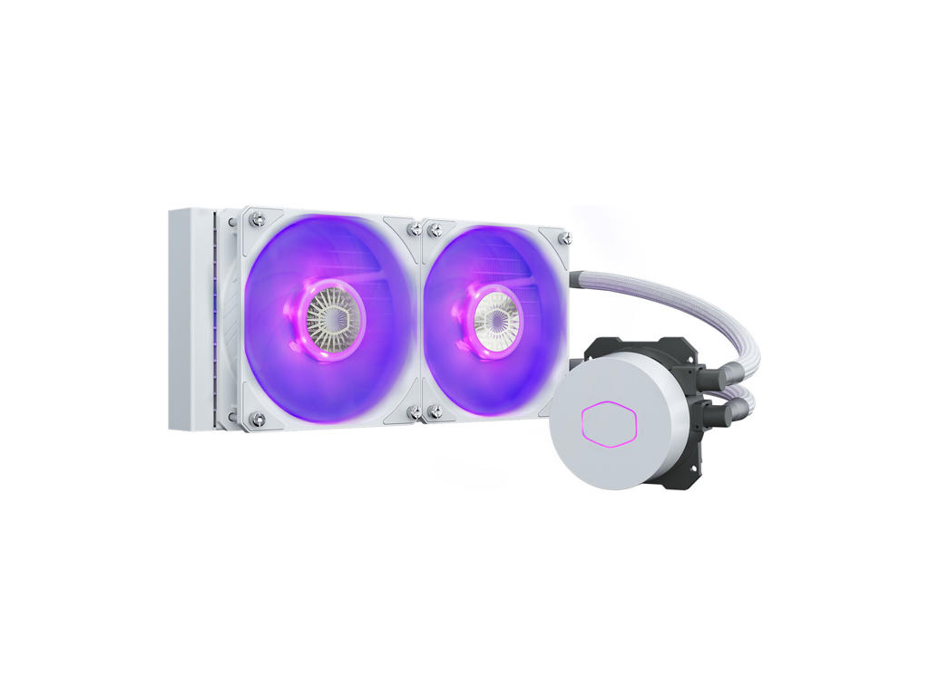 Cooler Master MasterLiquid ML240L V2 RGB White Edition Processor Alt-i-en væskekøler 12 cm Hvid