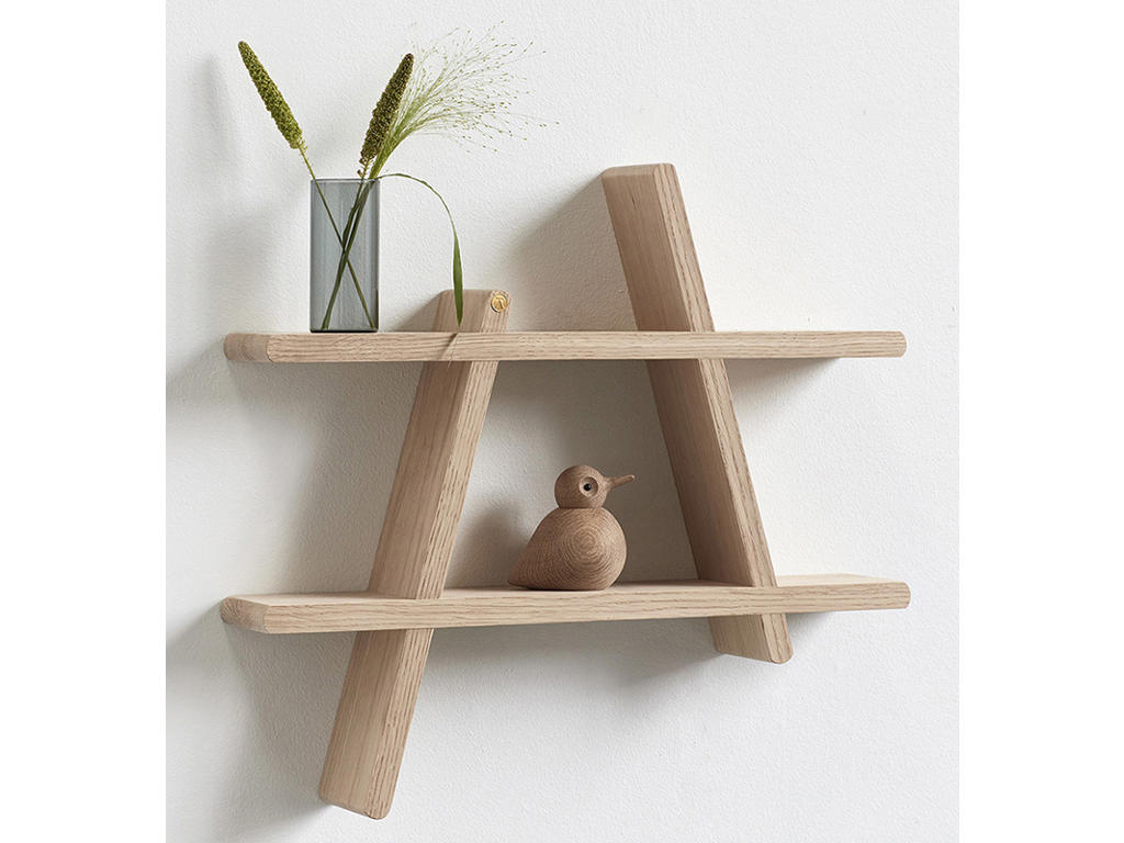 A-Shelf, Medium, 52x9x46 cm, Oak, Andersen