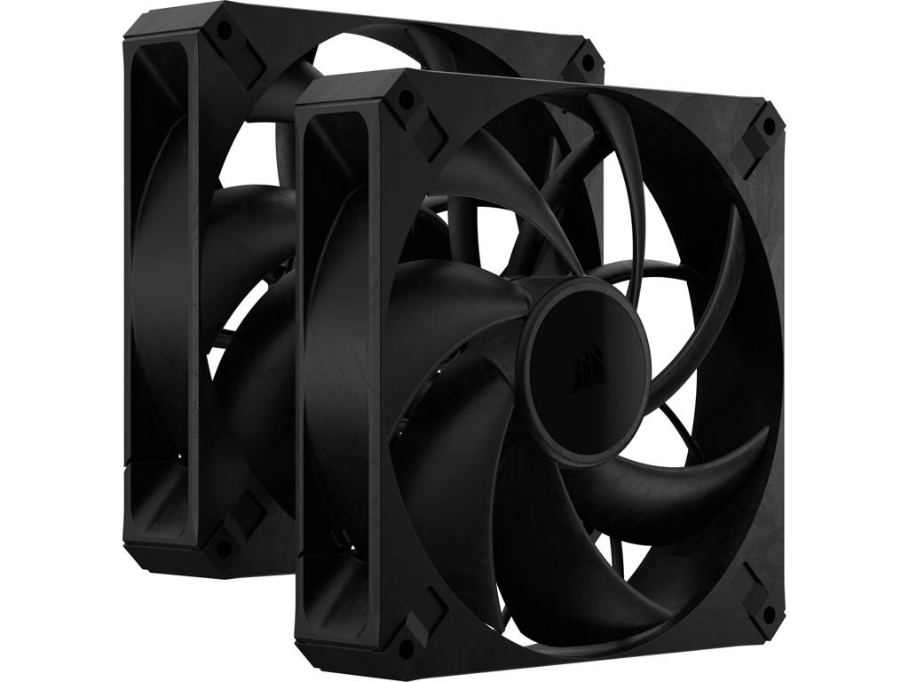 Corsair RS140 MAX Computerkabinet Ventilator 14 cm Sort 2 stk