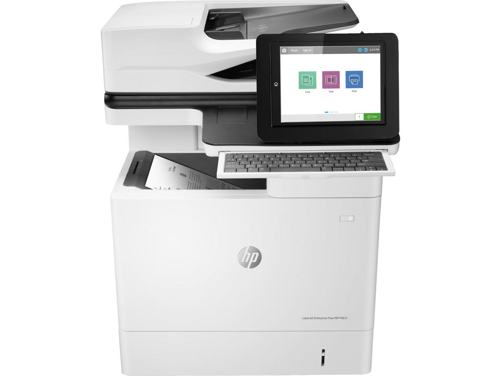 HP LaserJet Enterprise Flow MFP M631h, Udskrivning, kopiering, scanning
