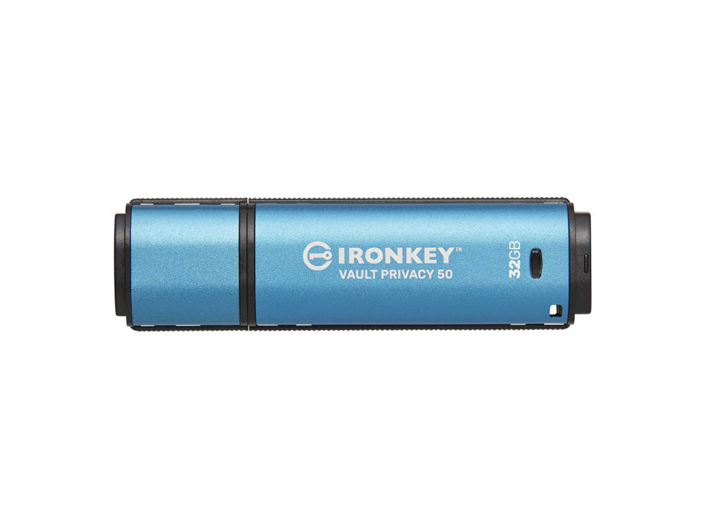 Kingston Technology IronKey 32GB Vault Privacy 50 AES-256 krypteret, FIPS 197