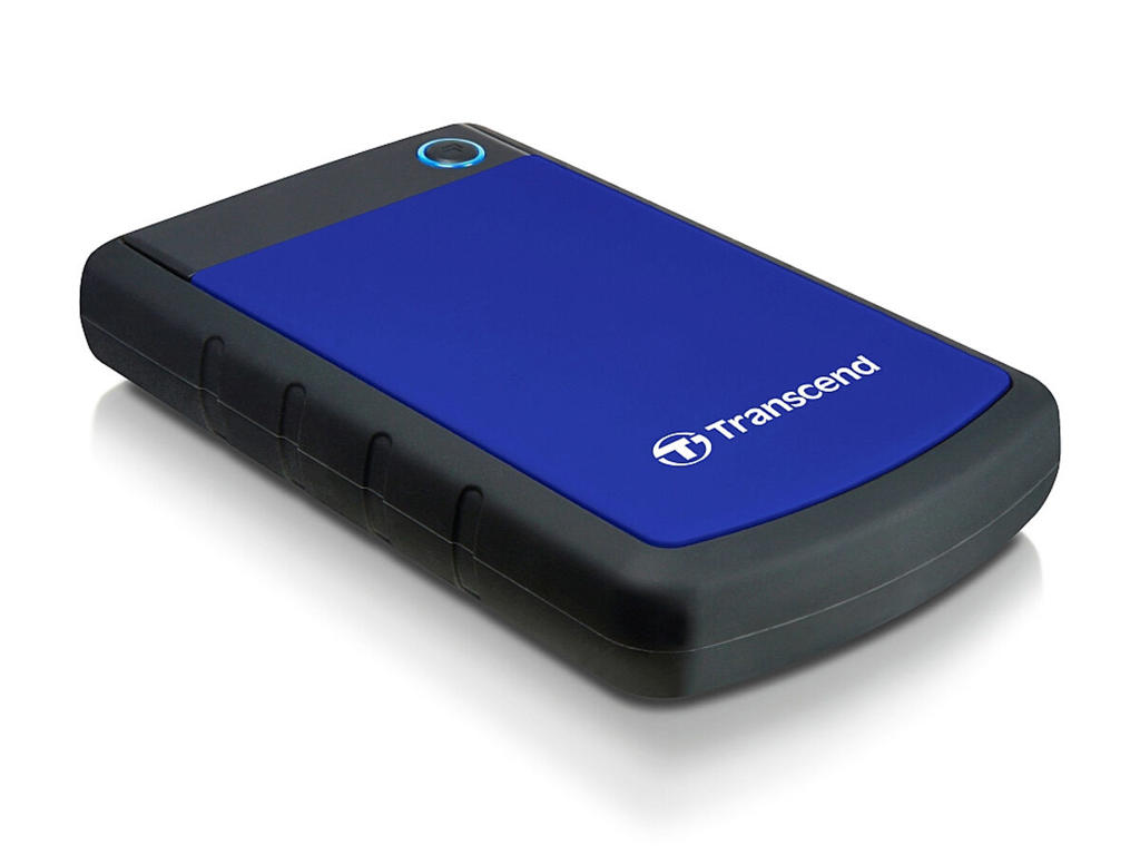 Transcend 2TB StoreJet 25H3 ekstern harddisk 2.5" Micro-USB B 3.2 Gen 1 (3.1 Gen 1) Sort, Blå