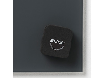 Tavlevisker, Til glastavler, Magnetisk, Sort, Naga Super strong 