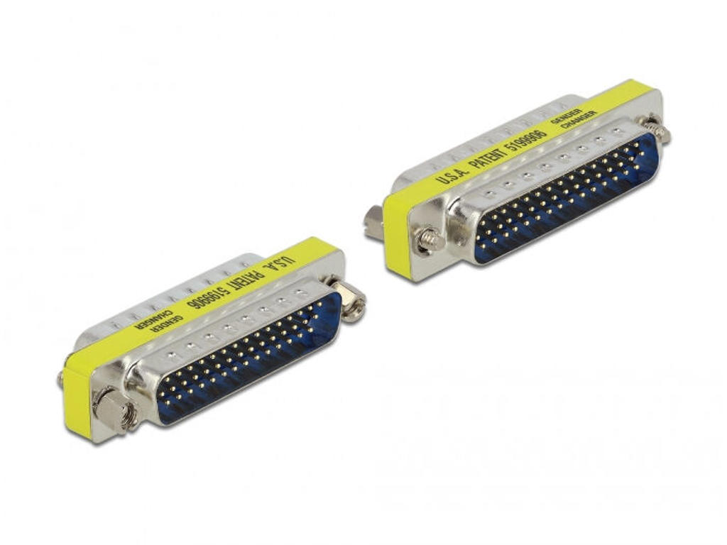 DeLOCK 65203 kabel kønsskifter D-Sub 44pin Sølv