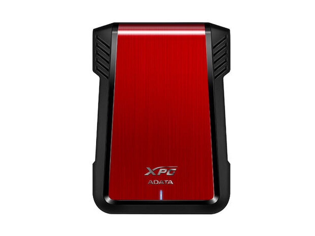 ADATA EX500 HDD/SSD kabinet Sort, Rød 2.5"