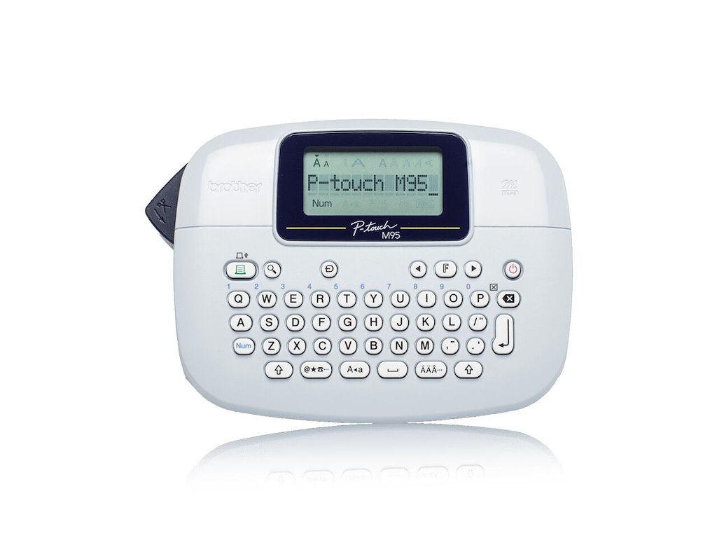 Brother PT-M95 etiketprinter Termisk overførsel 203 x 203 dpi 7,5 mm/sek. QWERTY