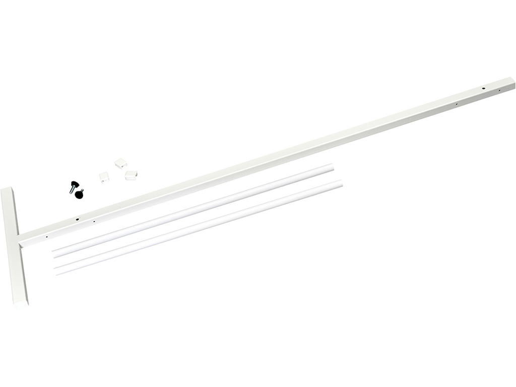 Tøjstativ dobbel tillægsdel, Nostalgi, L=1000 mm hvid, Essem Design DK