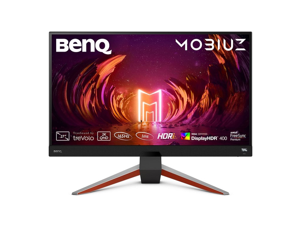 BenQ EX2710Q computerskærm 68,6 cm (27") 2560 x 1440 pixel 2K Ultra HD LED Sort