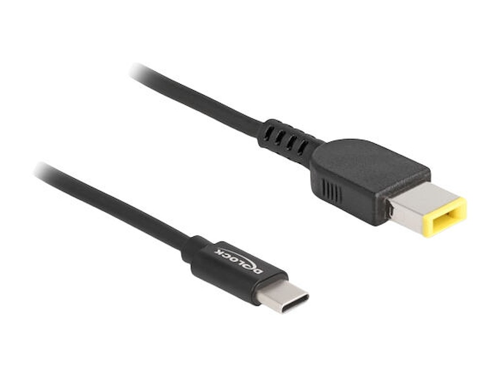 DeLOCK 87970 el-ledning Sort 1,5 m USB C 1.0 x 4.5 mm