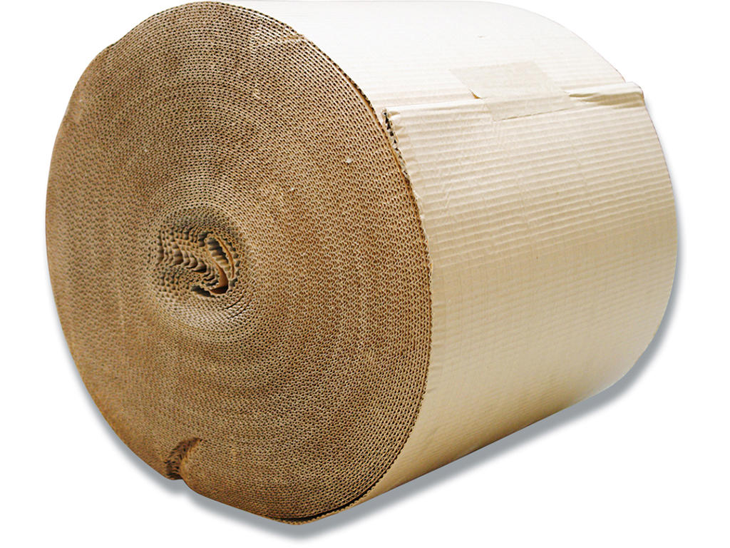 Bølgepap, 1 rulle, 60cm x 70m, Brun, 