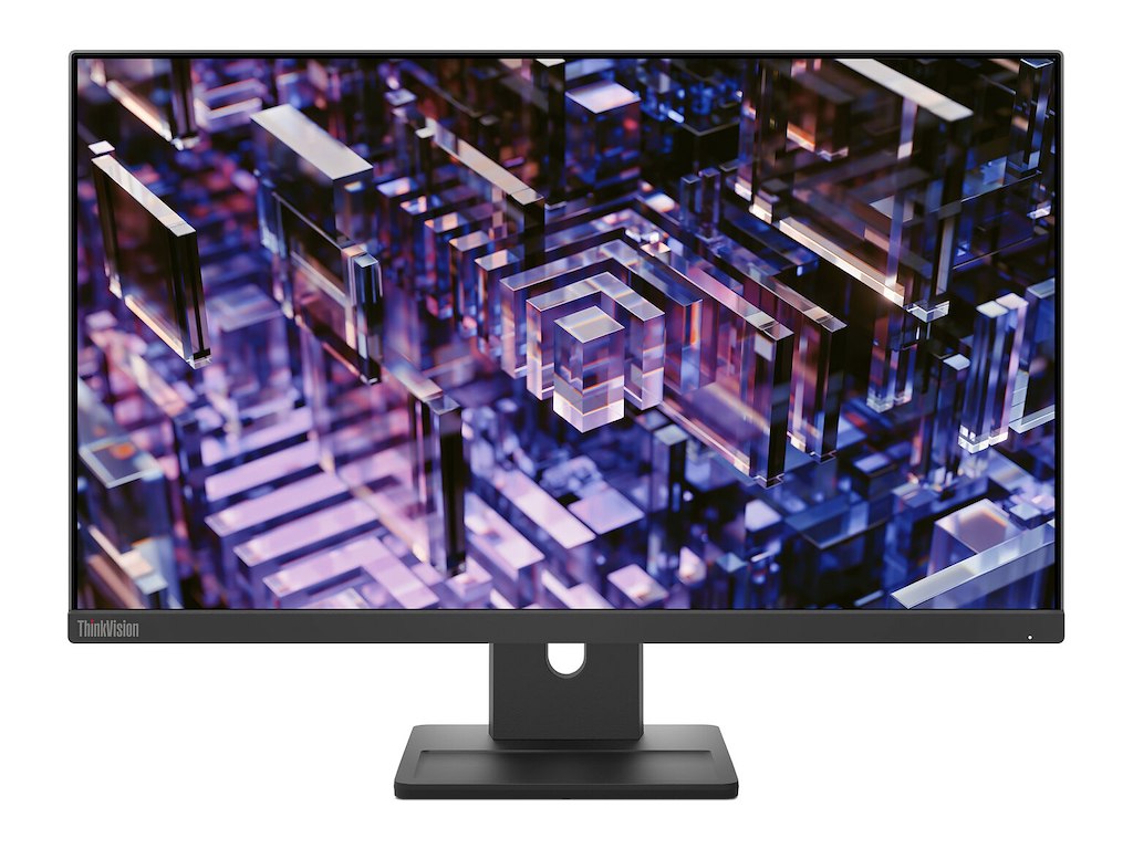 Lenovo ThinkVision E24q-30 computerskærm 60,5 cm (23.8") 2560 x 1440 pixel 2K Ultra HD LED Sort