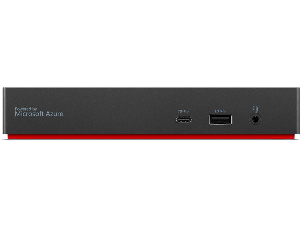 Lenovo 40B20135DK dockingstation Ledningsført USB 3.2 Gen 1 (3.1 Gen 1) Type-C Sort
