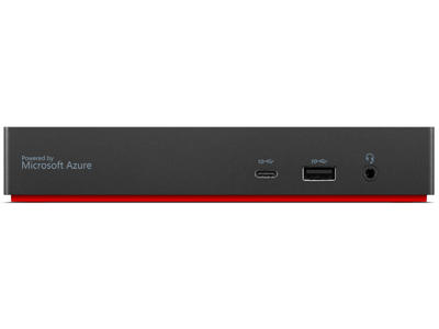 Lenovo 40B20135DK dockingstation Ledningsført USB 3.2 Gen 1 (3.1 Gen 1) Type-C Sort