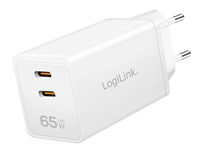 LogiLink PA0367 oplader til mobil enhed Universel Hvid Vekselstrøm Hurtig opladning Indendørs