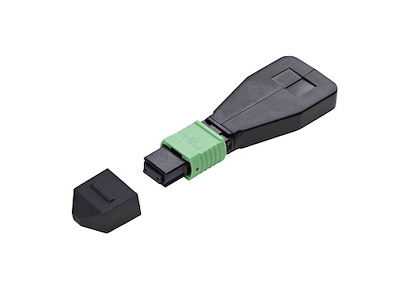 StarTech.com LOOPBACKMTPSM9125F netværkskabeltester Fiber cable tester Sort, Grøn