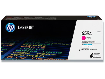 Toner, 659A, Magenta-rød, 13.000 sider, HP W2013A