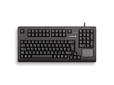CHERRY TouchBoard G80-11900 tastatur Universel USB QWERTZ Tysk Sort