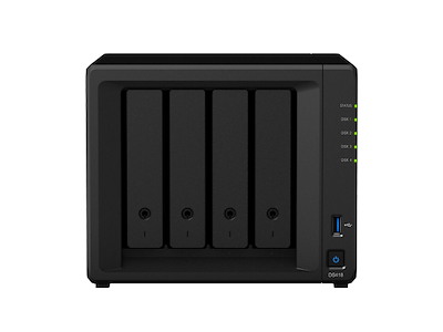 Synology DiskStation DS418 NAS Mini Tower Realtek RTD1296 2 GB DDR4 16 TB HDD Sort