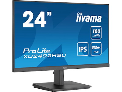 iiyama ProLite XU2492HSU-B6 computerskærm 60,5 cm (23.8") 1920 x 1080 pixel Fuld HD LED Sort