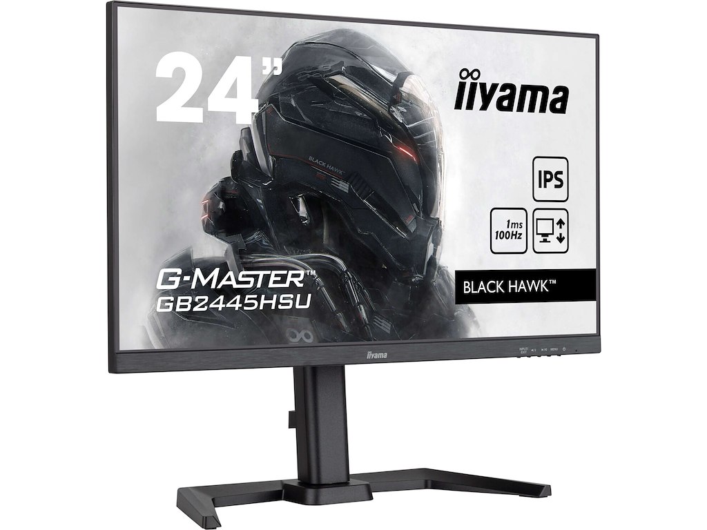 iiyama G-MASTER GB2445HSU-B2 LED display 58,4 cm (23") 1920 x 1080 pixel Fuld HD Sort