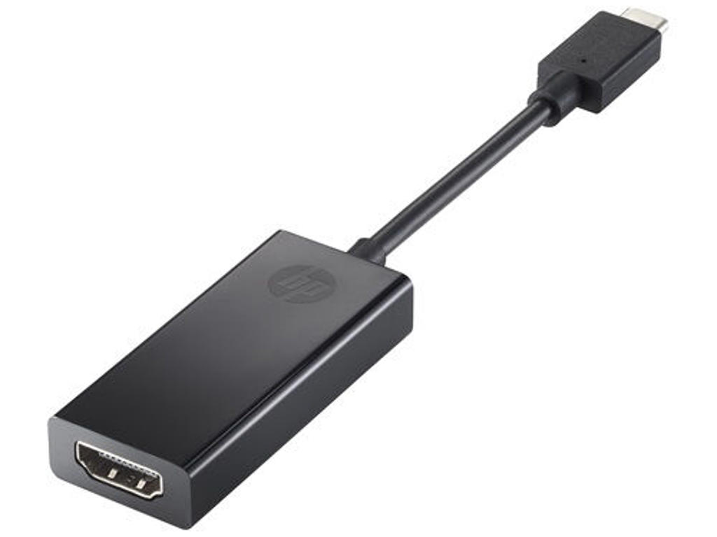 HP USB-C to HDMI Adapter USB grafisk adapter Sort
