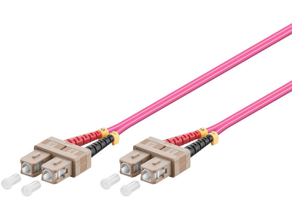 Microconnect FIB222020-4 InfiniBand og fiberoptisk kabel 20 m SC Violet