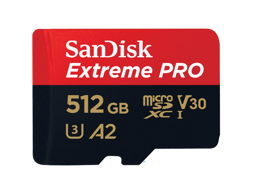 SanDisk Extreme Pro 512 GB MicroSD UHS-I Klasse 10