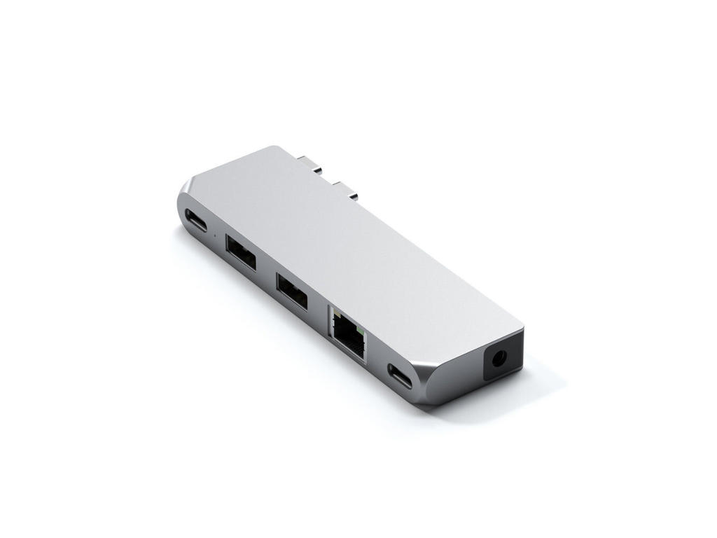 Satechi Pro Hub Mini Docking USB 3.2 Gen 1 (3.1 Gen 1) Type-C Sølv