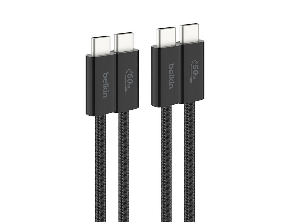 Belkin BoostCharge USB-kabel USB 2.0 USB C 60 W Sort