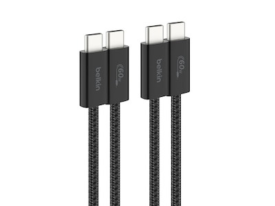 Belkin BoostCharge USB-kabel USB 2.0 USB C 60 W Sort