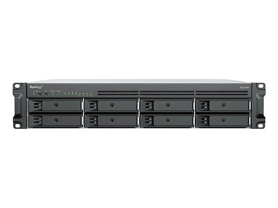 Synology RackStation RS1226RP+ NAS & lagringsserver Stativ (2U) AMD Ryzen V1500B 4 GB DDR4 0 TB Synology DSM Sort