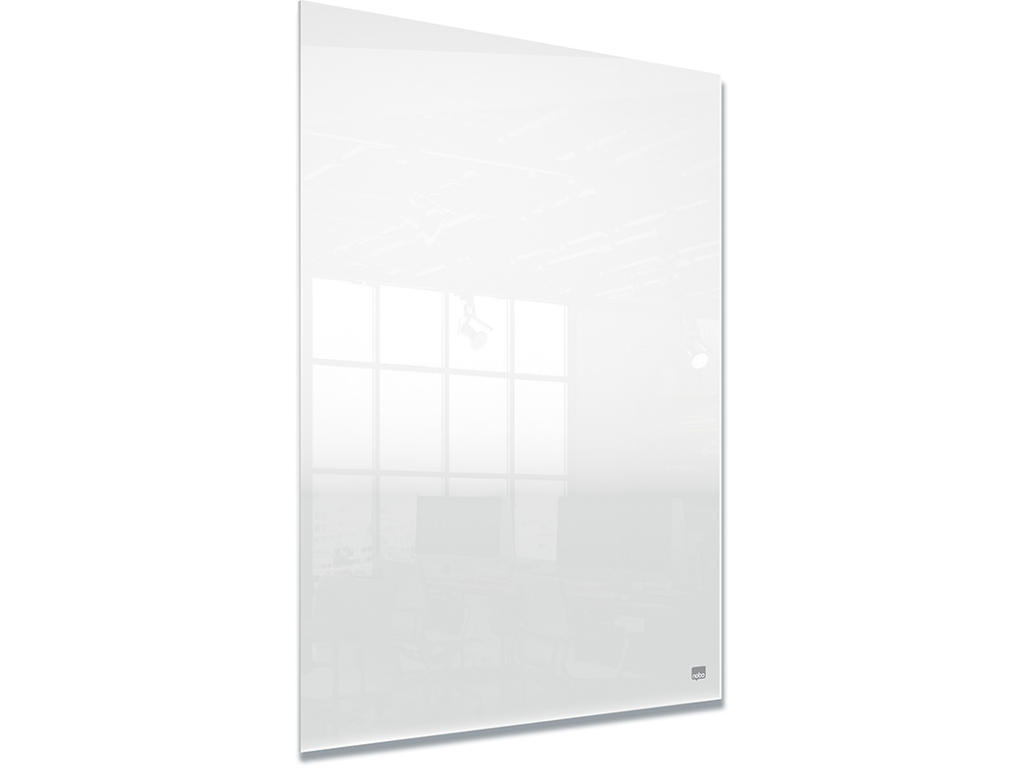Whiteboard tavle, Til skrivebordet eller vægmonteret, 600x450mm, Transparent, Akryl, Nobo Mini