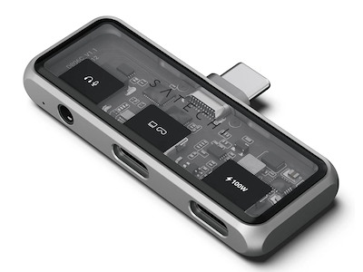 Satechi ST-HXRAJM dockingstation Docking USB 3.2 Gen 2 (3.1 Gen 2) Type-C Grå