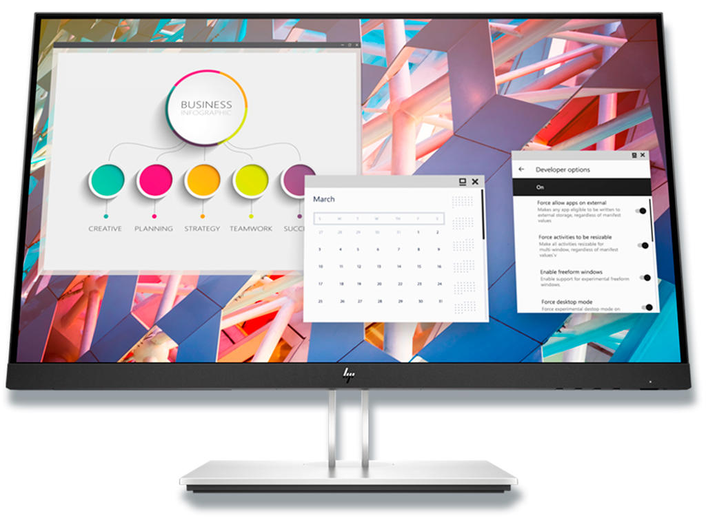 HP E-Series E24 G4 FHD-skærm