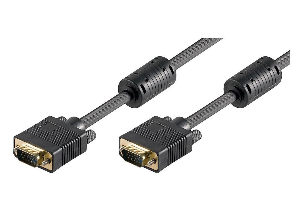 Microconnect MONGG2FB VGA kabel 2 m VGA (D-Sub) Sort