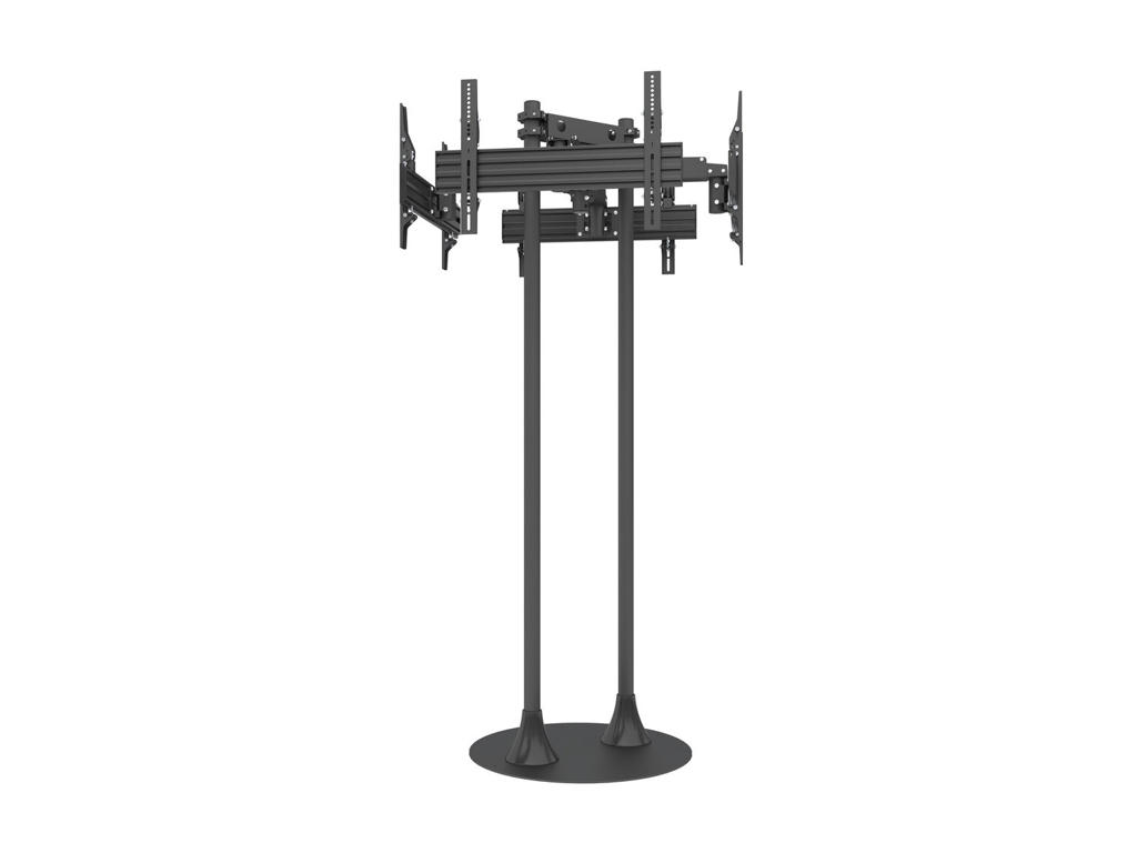 Multibrackets 7703 tv-beslag 165,1 cm (65") Sort