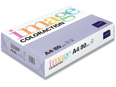 Kopipapir, Tundra Mid Lilac, Farvenr LA12, A4, Image ColorAction 80 g/m² 
