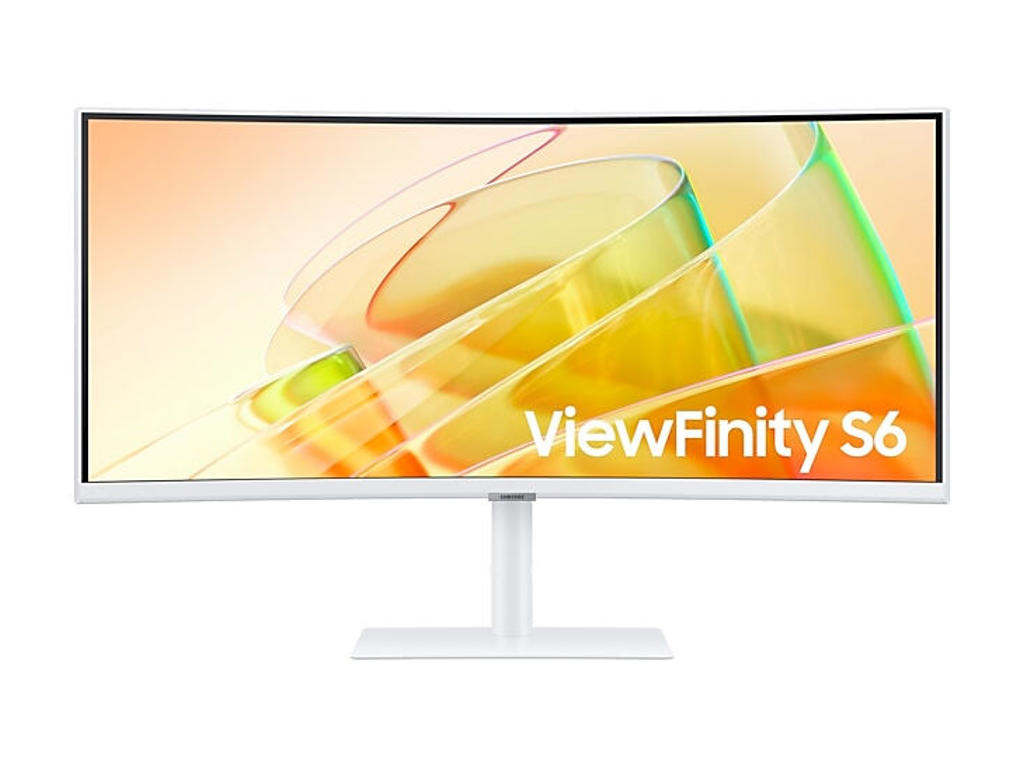 Samsung S65TC computerskærm 86,4 cm (34") 3440 x 1440 pixel UltraWide Quad HD LED Hvid