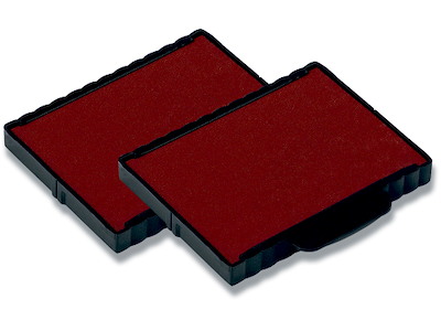 Stempelpude, 2 stk, Rød, 6/57R, Til Trodat 5207 5470