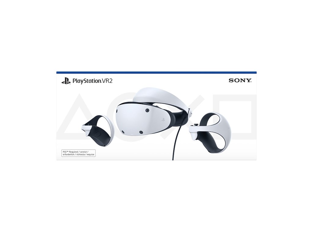 Sony PlayStation VR2 Dedikeret hovedmonteret skærm Sort, Hvid