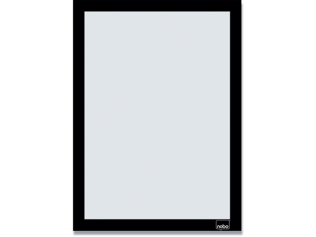 Inforamme, A4, Sort, Selvklæbende, 2 stk, Nobo