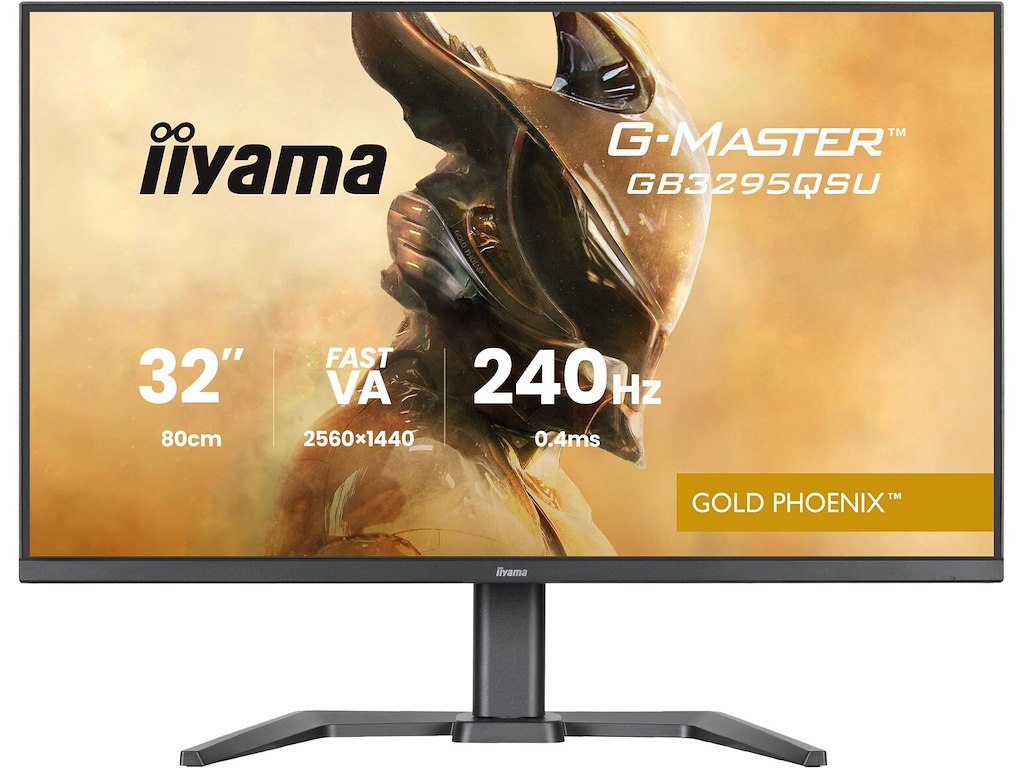 iiyama G-MASTER GB3295QSU-B1 computerskærm 80 cm (31.5") 2560 x 1440 pixel Quad HD LED Sort