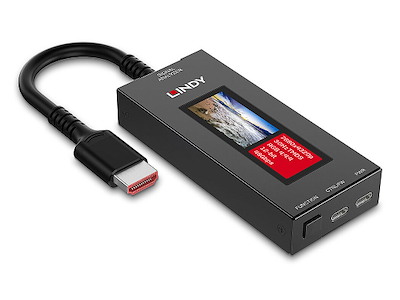 Lindy HDMI 8K60 Signal Analyzer Sort
